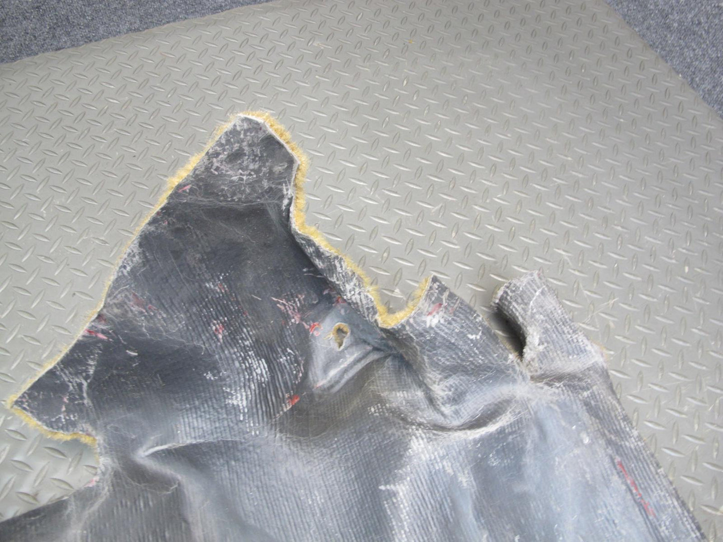 90-91 Chevrolet Corvette C4 Convertible Rear Trunk Carpet Trim Cover Set OEM