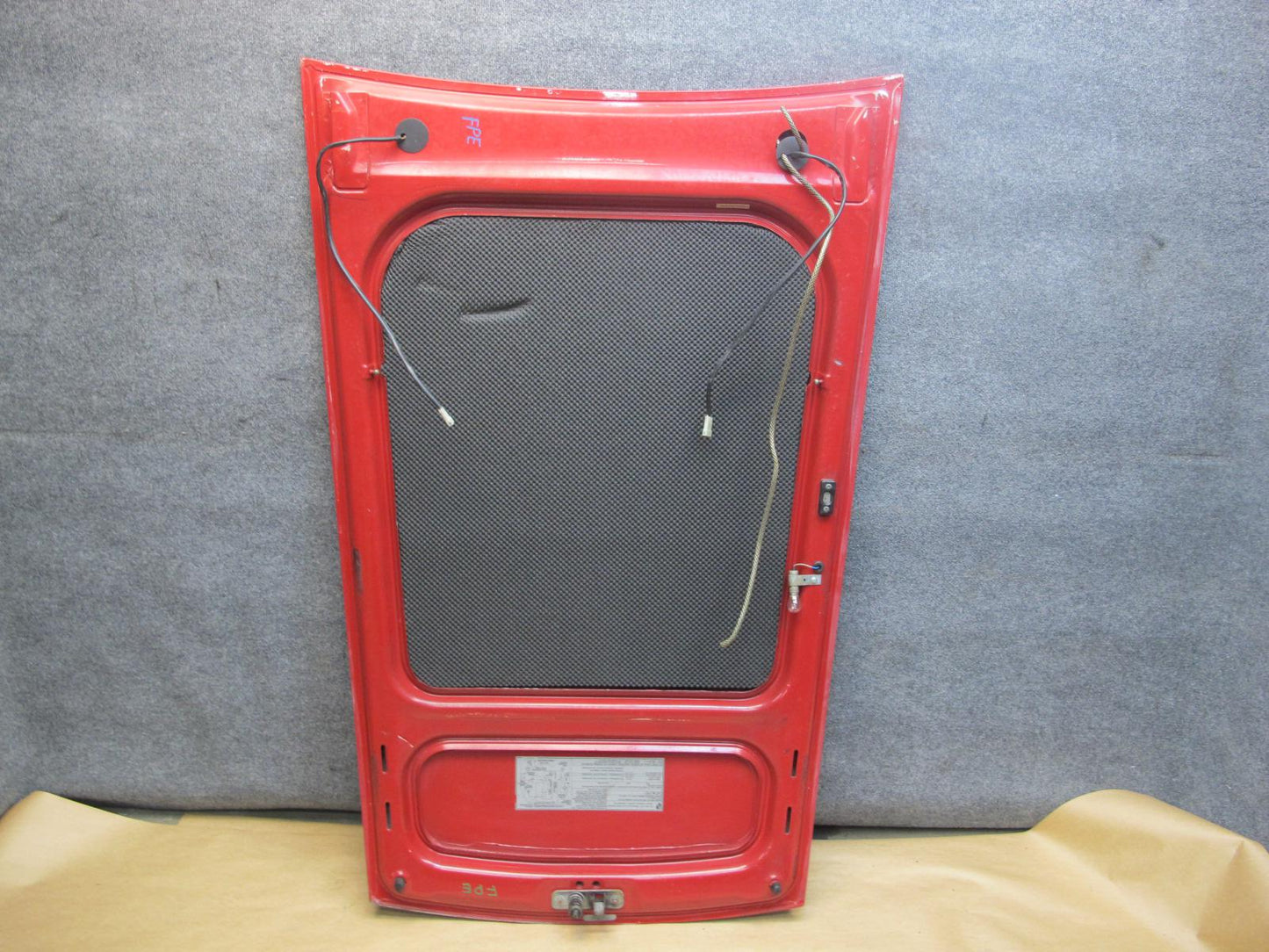 1983-1995 Porsche 928 S Front Hood Bonnet Shell Panel Cover RED