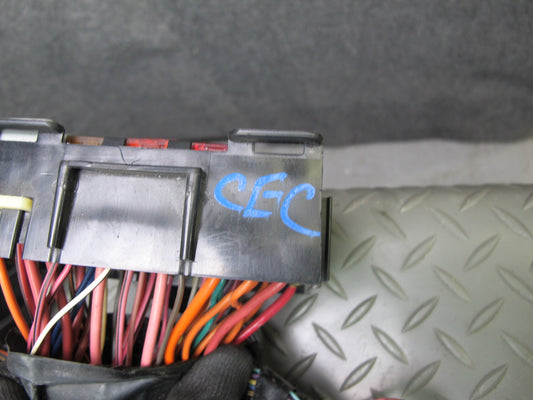 1991 Chevrolet Corvette C4 Conv Body Wire Wiring Harness w Fuse Relay Box OEM