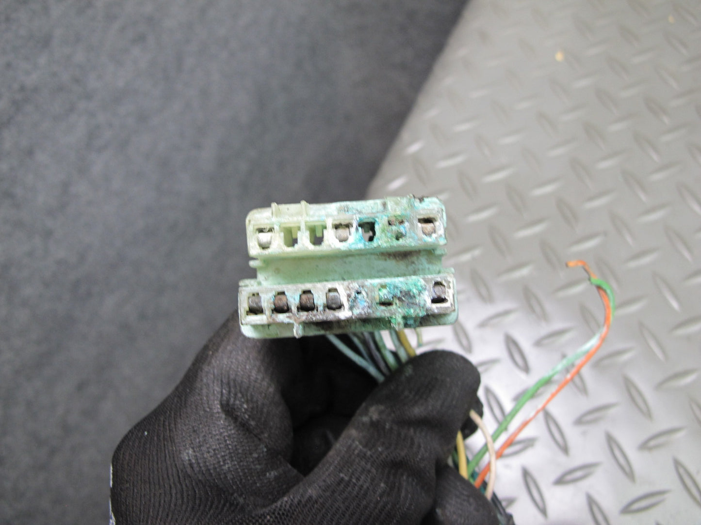 1991 Chevrolet Corvette C4 Rear Bumper Tail Light Wire Wiring Harness OEM