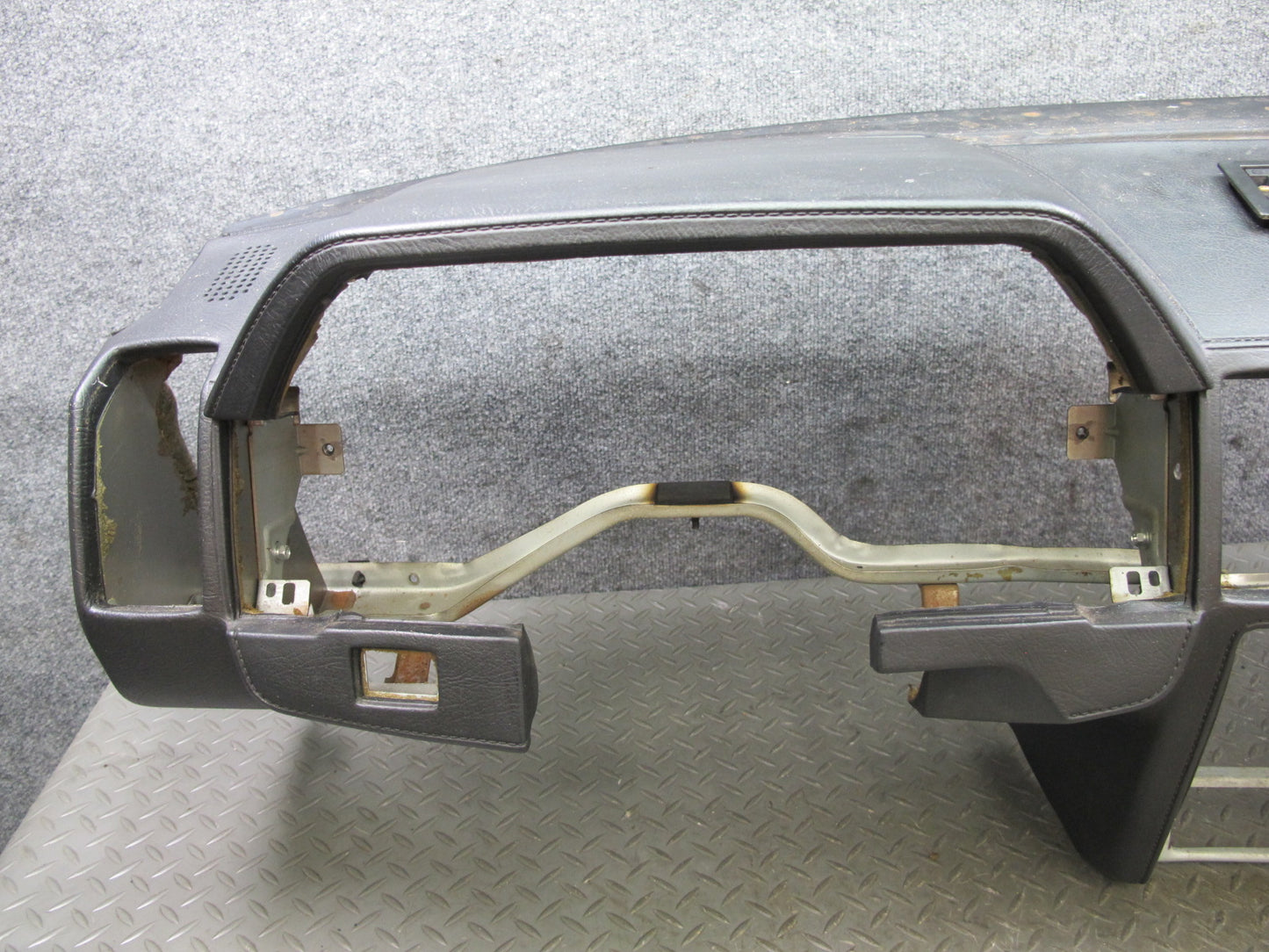 85-87 Nissan Z31 300ZX Dashboard Dash Instrument Trim Panel Cover Black OEM