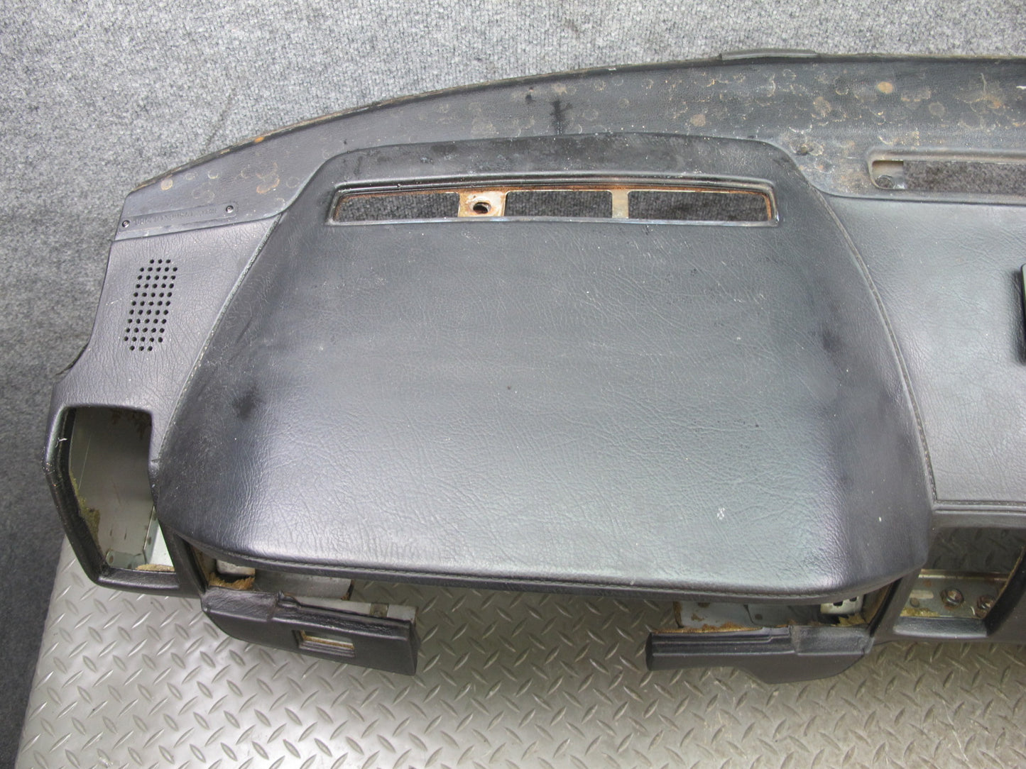 85-87 Nissan Z31 300ZX Dashboard Dash Instrument Trim Panel Cover Black OEM