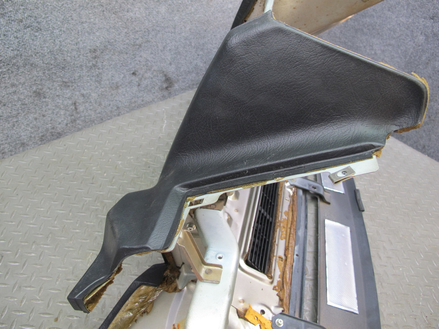85-87 Nissan Z31 300ZX Dashboard Dash Instrument Trim Panel Cover Black OEM