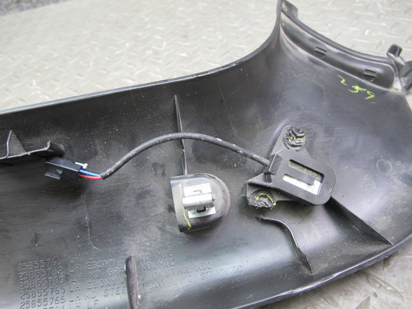 07-10 Saturn SKY Pontiac Solstice Front Interior A Pillar Trim Panel Set OEM