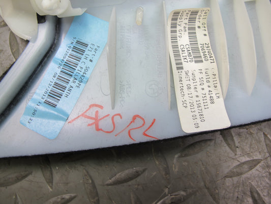 09-14 BMW E71 X6 Set of 2 Rear Left & Right Upper C Pillar Trim Panel OEM