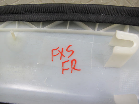 09-14 BMW E71 X6 Set of 2 Front Left & Right A Pillar Trim Panel Black OEM