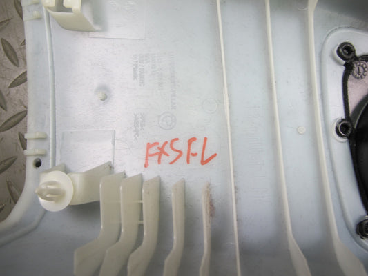 09-14 BMW E71 X6 Set of 2 Left & Right Upper B Pillar Trim Panel Black OEM