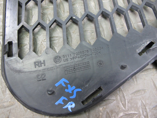 10-14 BMW E70 E71 X5M X6M Front Bumper Right Lower Air Vent Trim Grille OEM