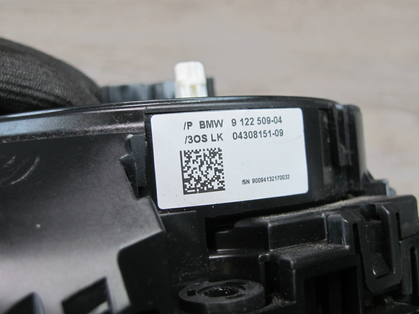 10-14 BMW E71 X6 STEERING COLUMN MULTI SWITCH CLOCK SPRING 9122509 OEM