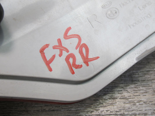 08-14 BMW E71 X6 Set of 2 Rear Right & Left Bumper Reflector Fog Lamp OEM