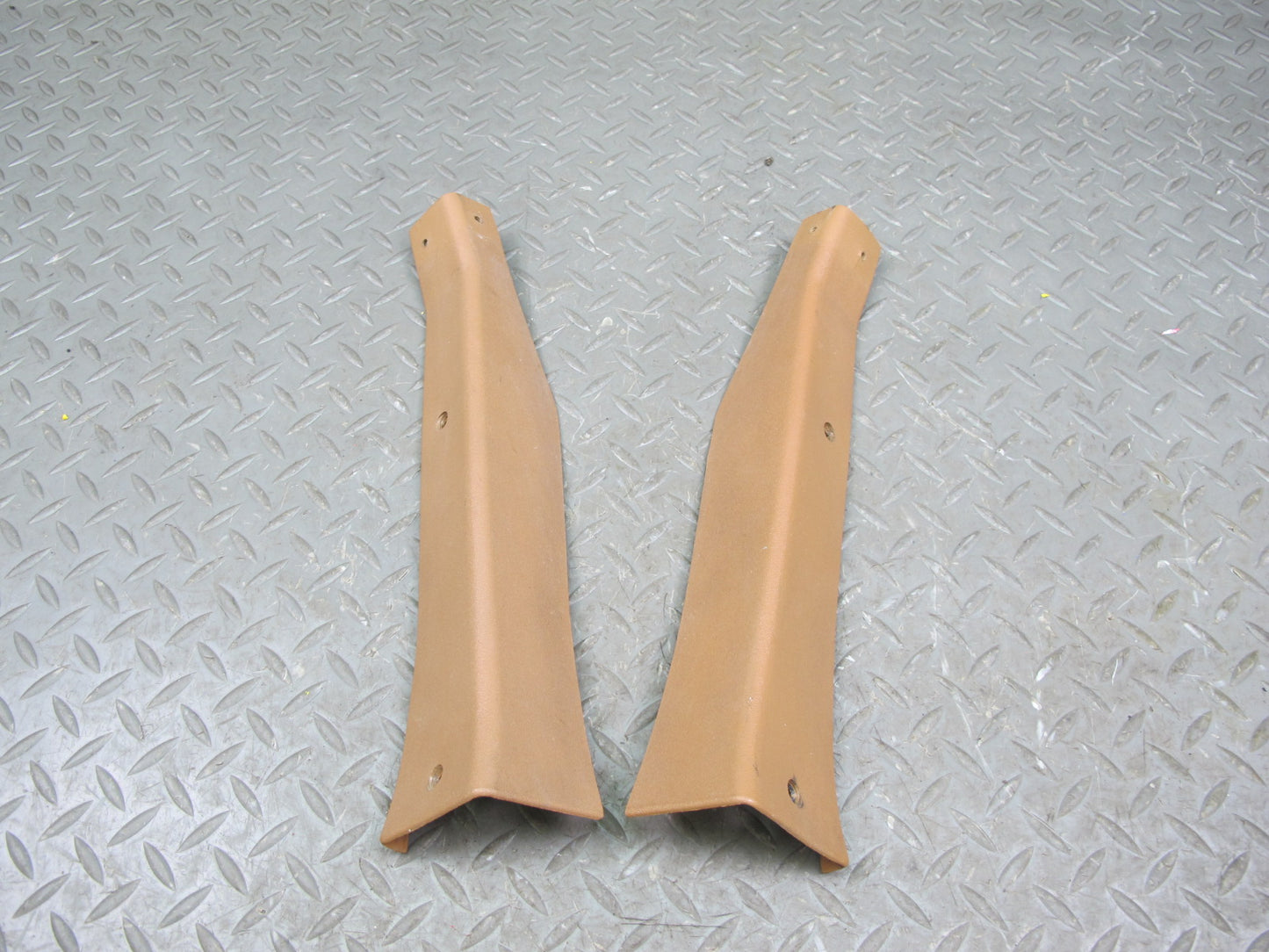 90-93 Chevrolet Corvette C4 Convertible Lower B Pillar Sill Trim Set OEM
