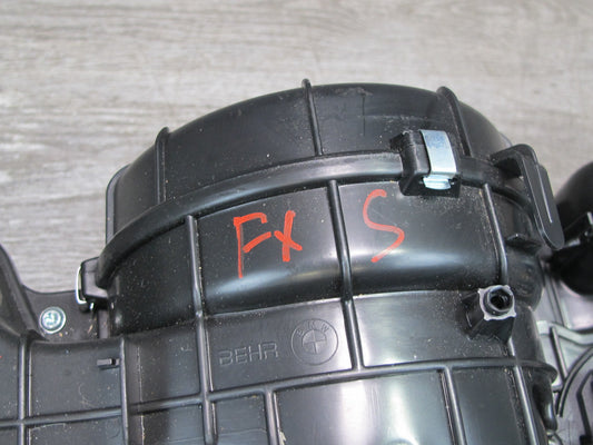 08-14 BMW X6 E71 Rear A/C Heater Blower Motor Fan w Housing Assy 9111024 OEM