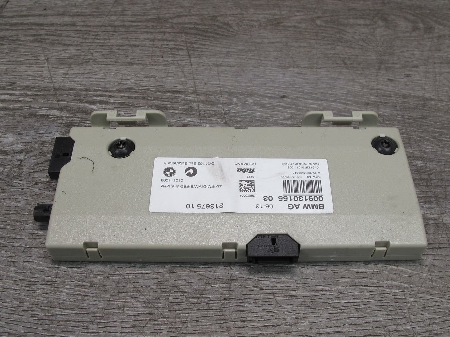 08-14 BMW E71 X6 Diversity Radio Antenna Amplifier AMP Module 9130155 OEM