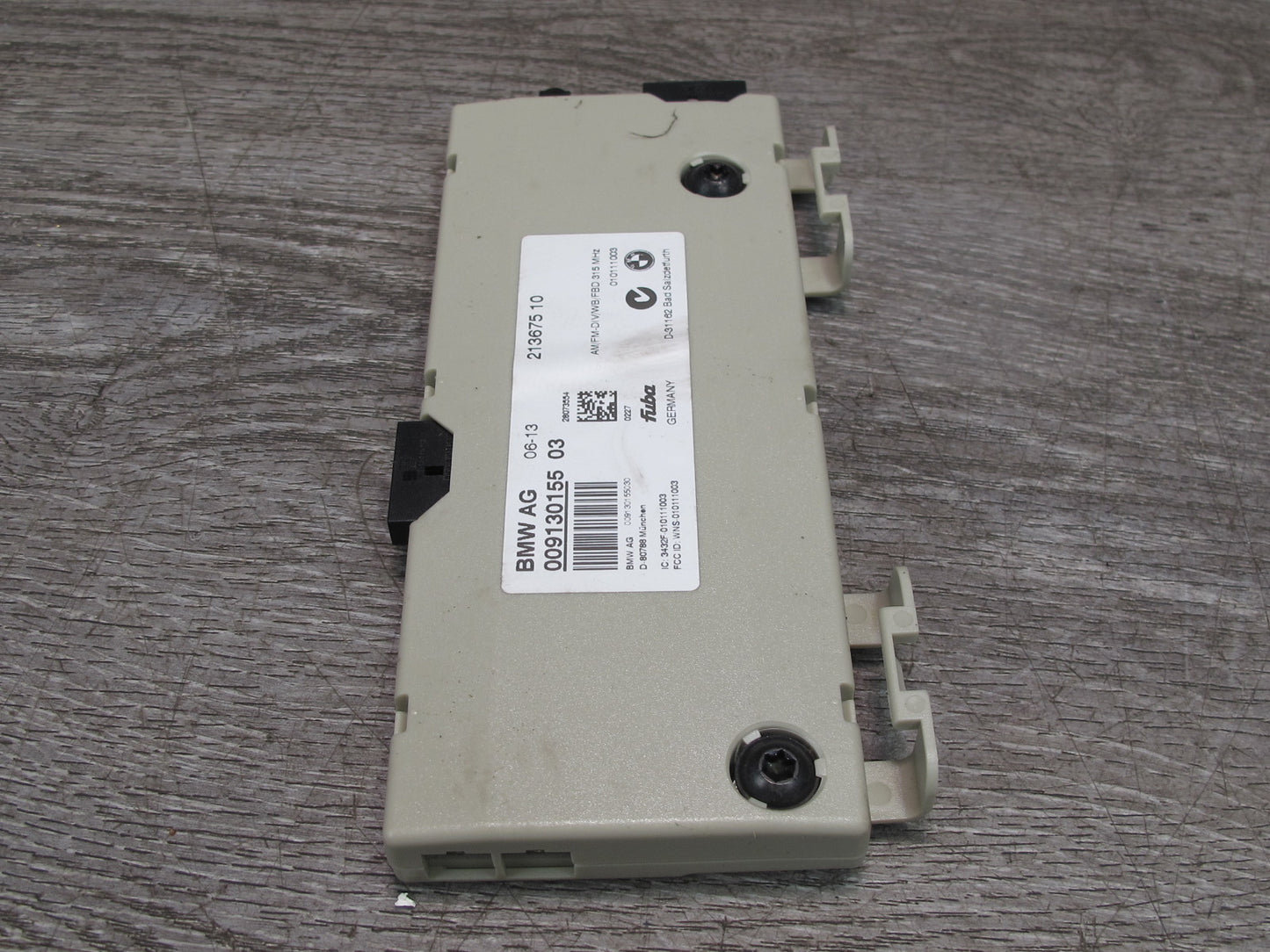 08-14 BMW E71 X6 Diversity Radio Antenna Amplifier AMP Module 9130155 OEM