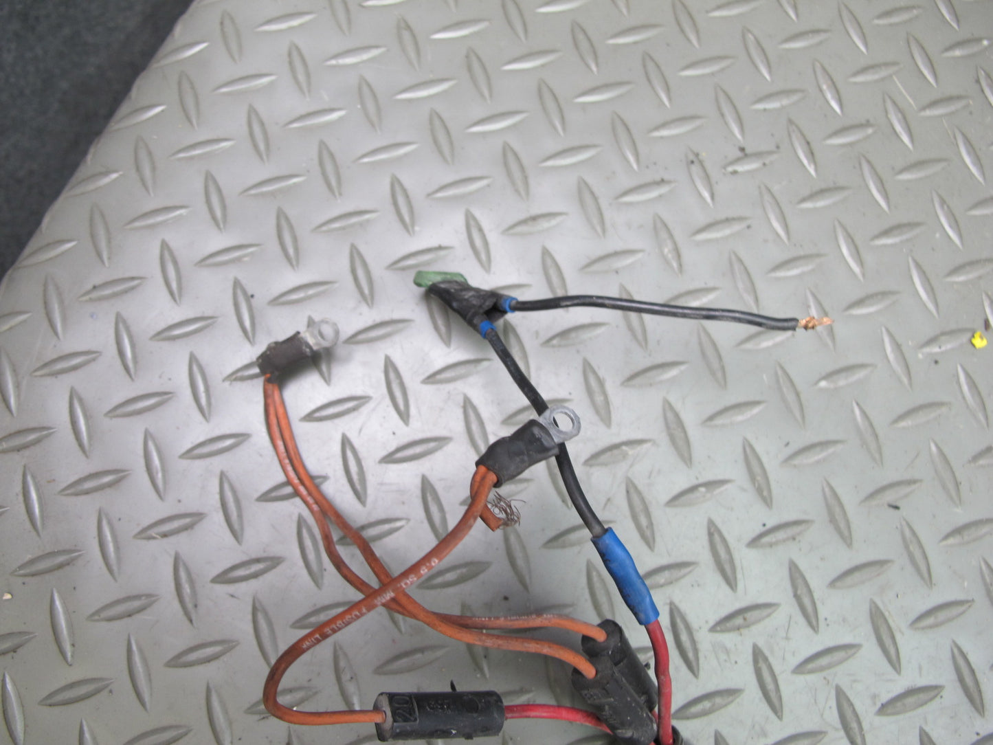 1991 Chevrolet Corvette C4 Front Bumper Headlight Wire Wiring Harness OEM
