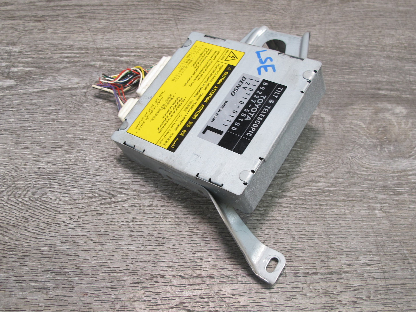 01-03 Lexus UCF30L LS430 Tilt & Telescopic Steering Multiplex Control Module OEM