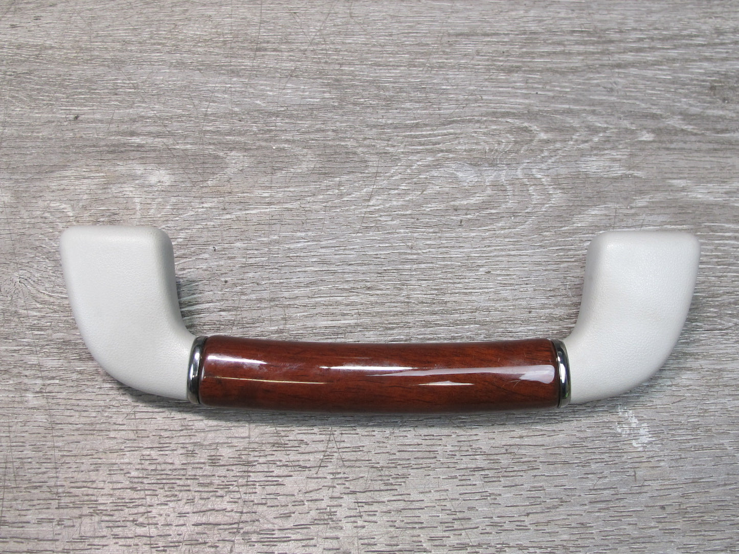 08-12 Lexus UVF46L LS600h Set of 4 Front & Rear Overhead Wood Grab Handle OEM