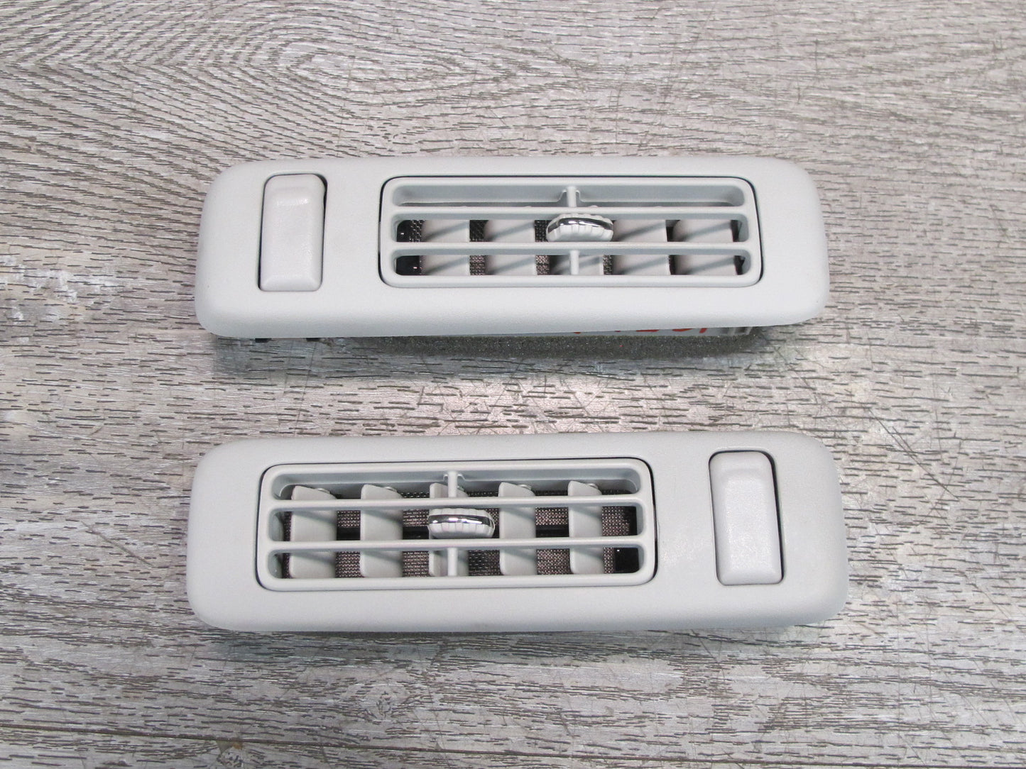 07-17 Lexus UVF46 LS600h LS460 Rear Roof Overhead A/C Air Vent Coat Hook Set OEM