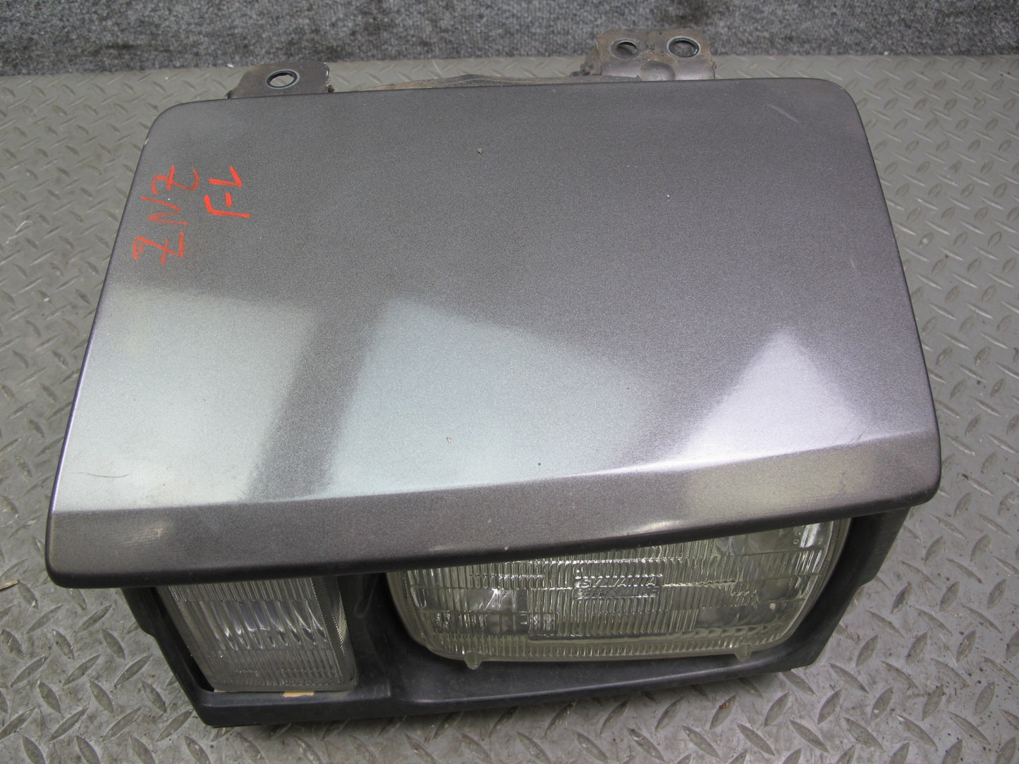 84-86 Nissan Z31 300ZX Front Left POP UP Headlight Lamp w Motor & Bracket OEM