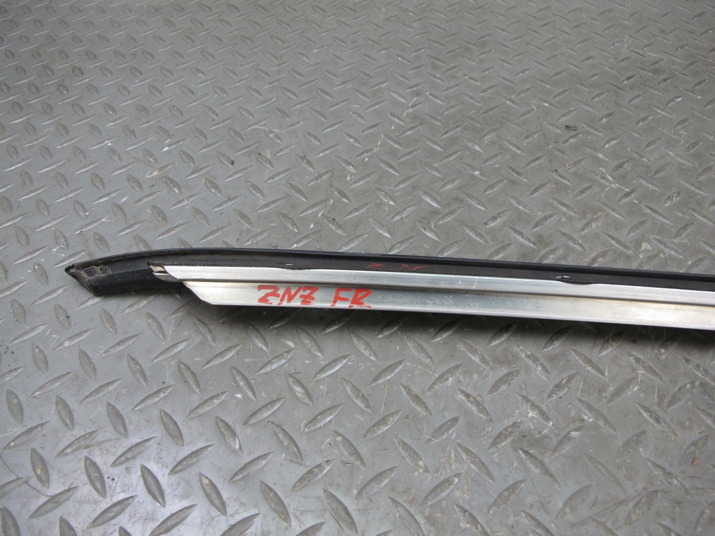 84-89 Nissan Z31 300ZX Windshield A Pillar Exterior Trim Molding Panel Set OEM