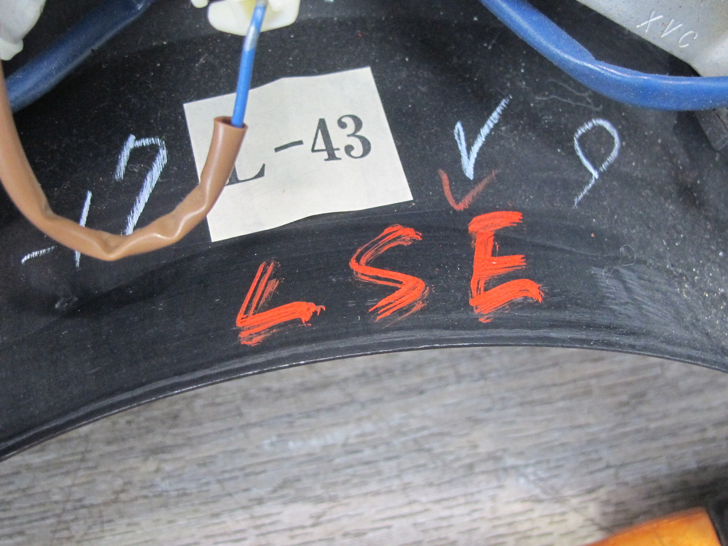 01-03 Lexus UCF30L LS430 Leather Wood Steering w Controls Switch OEM