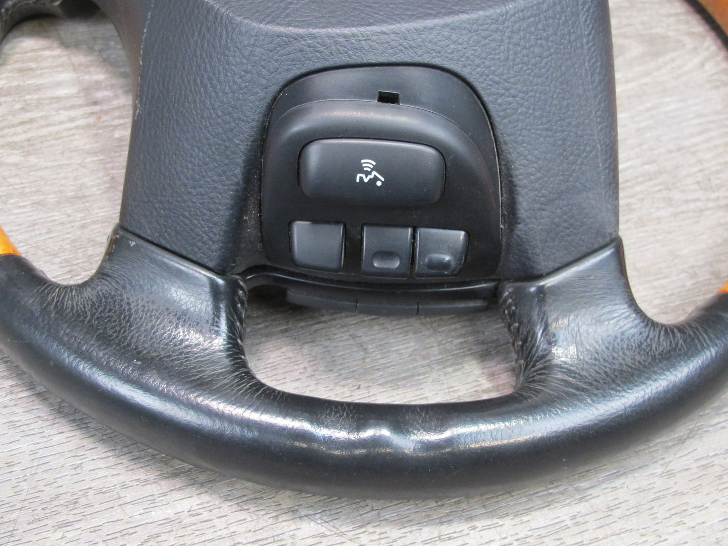 01-03 Lexus UCF30L LS430 Leather Wood Steering w Controls Switch OEM