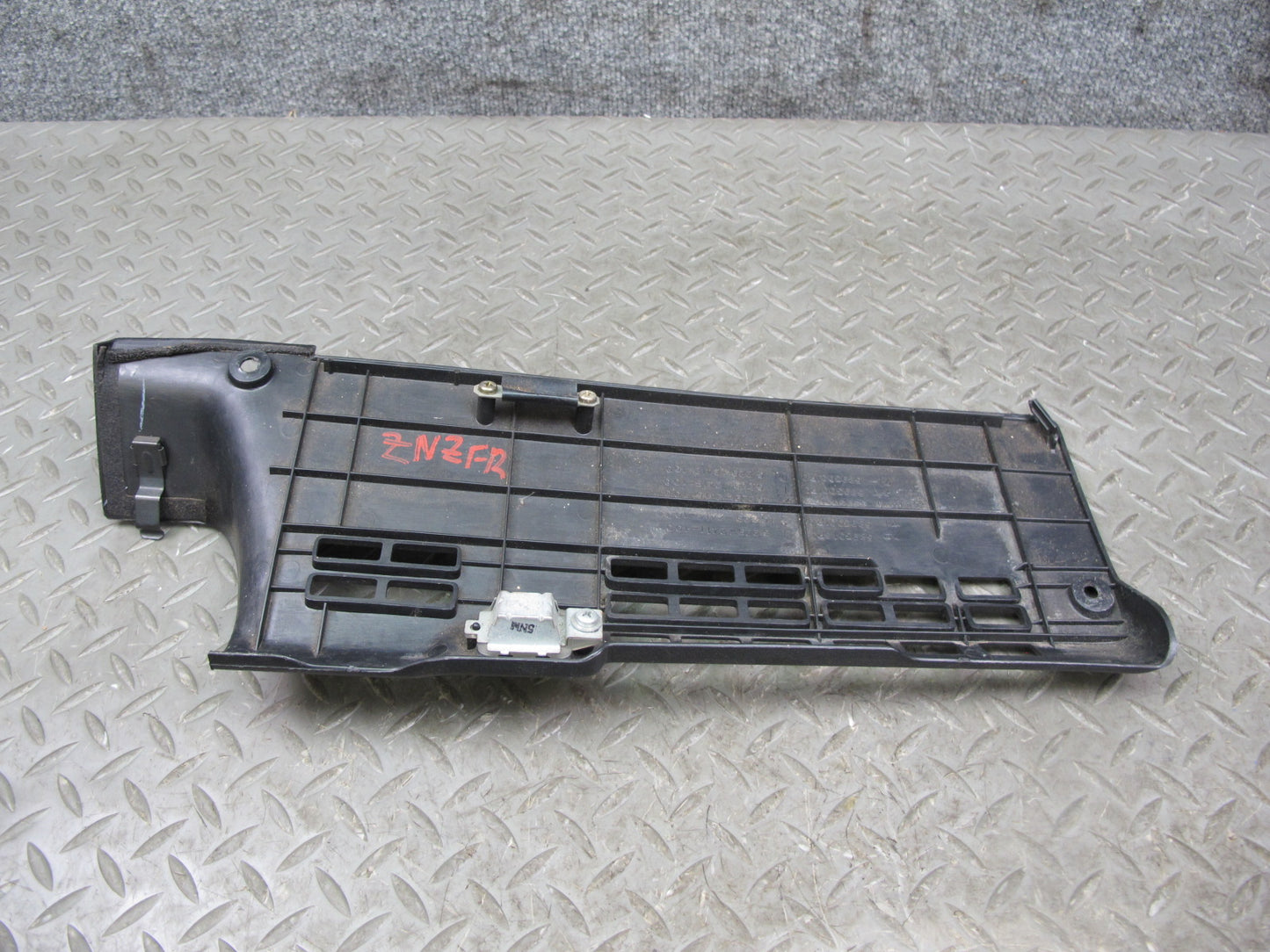 84-89 Nissan Z31 300ZX Front Right Under Dash Kick Trim Panel 68930-16P00 OEM