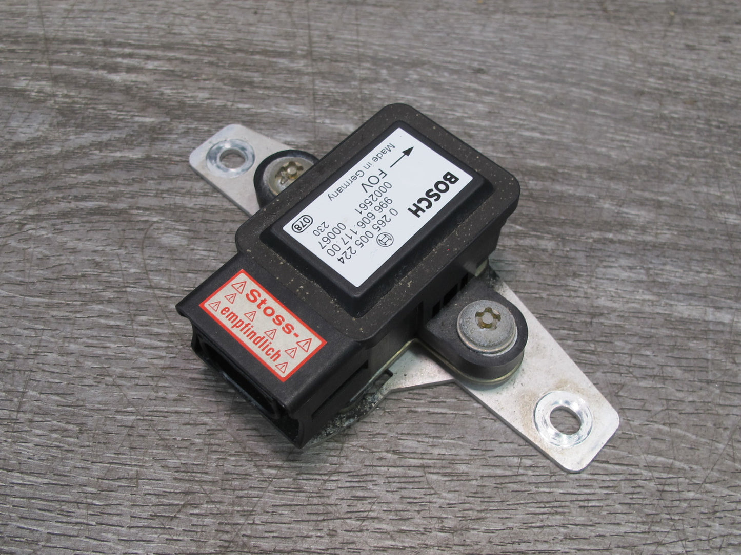 2000-2001 Porsche 911 996 3.4L Stability Management PSM Sensor 99660611700