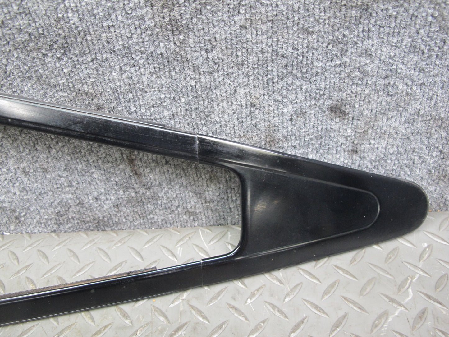 84-89 Nissan Z31 300ZX 2+0 Set of 2 Rear Quarter Window Trim Molding Panel OEM