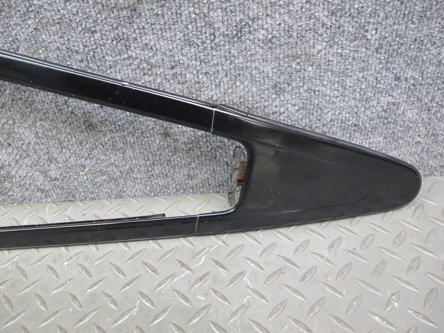 84-89 Nissan Z31 300ZX 2+0 Set of 2 Rear Quarter Window Trim Molding Panel OEM