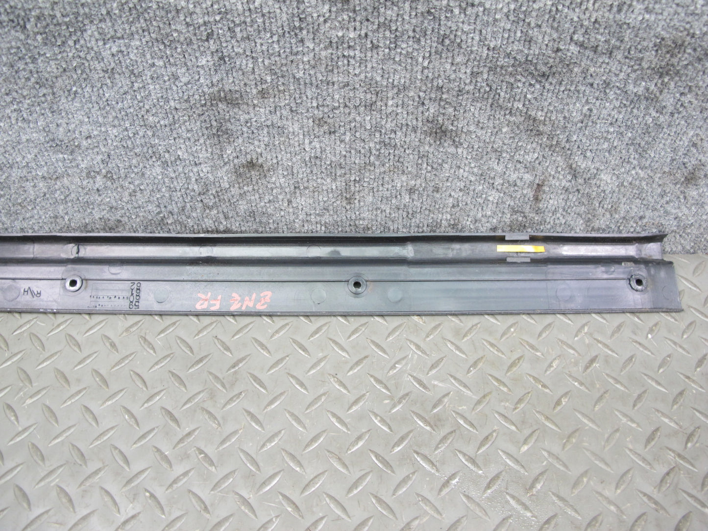 84-89 Nissan Z31 300ZX 2+0 Left Right Door Scuff Sill Plate Trim Panel Set OEM