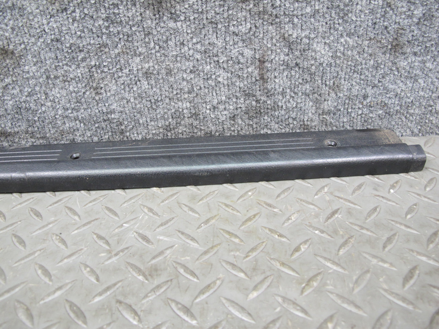 84-89 Nissan Z31 300ZX 2+0 Left Right Door Scuff Sill Plate Trim Panel Set OEM