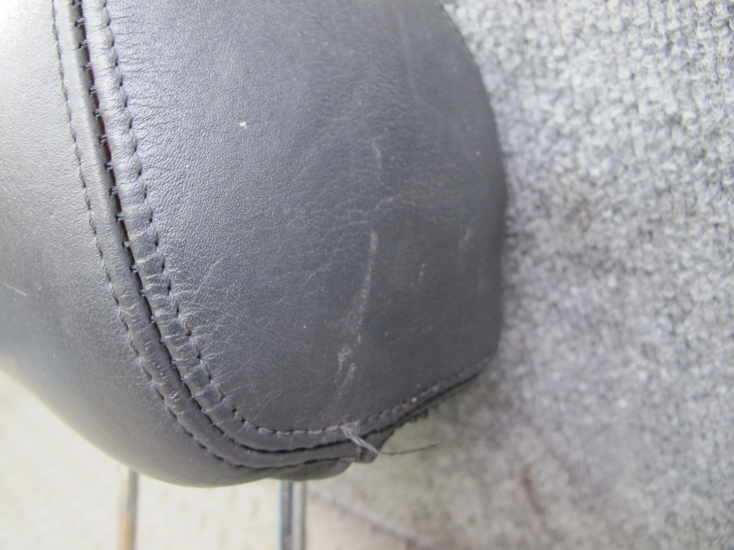 91-93 Mitsubishi 3000GT Set of 2 Front Left & Right Leather Headrest OEM