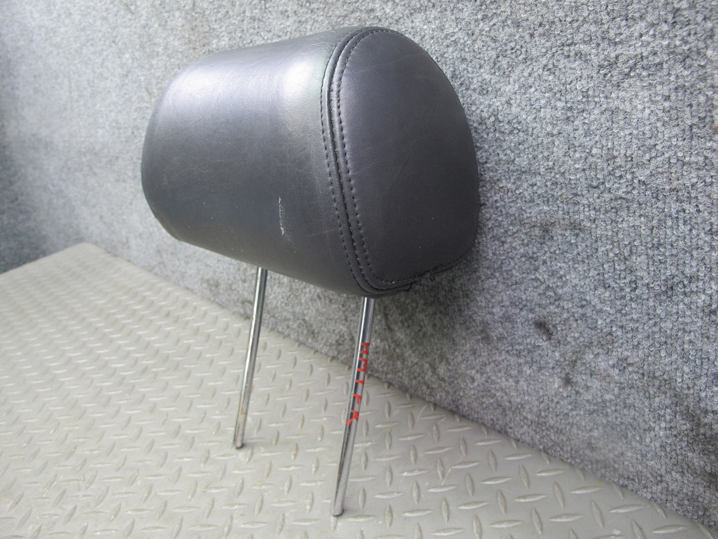 91-93 Mitsubishi 3000GT Set of 2 Front Left & Right Leather Headrest OEM