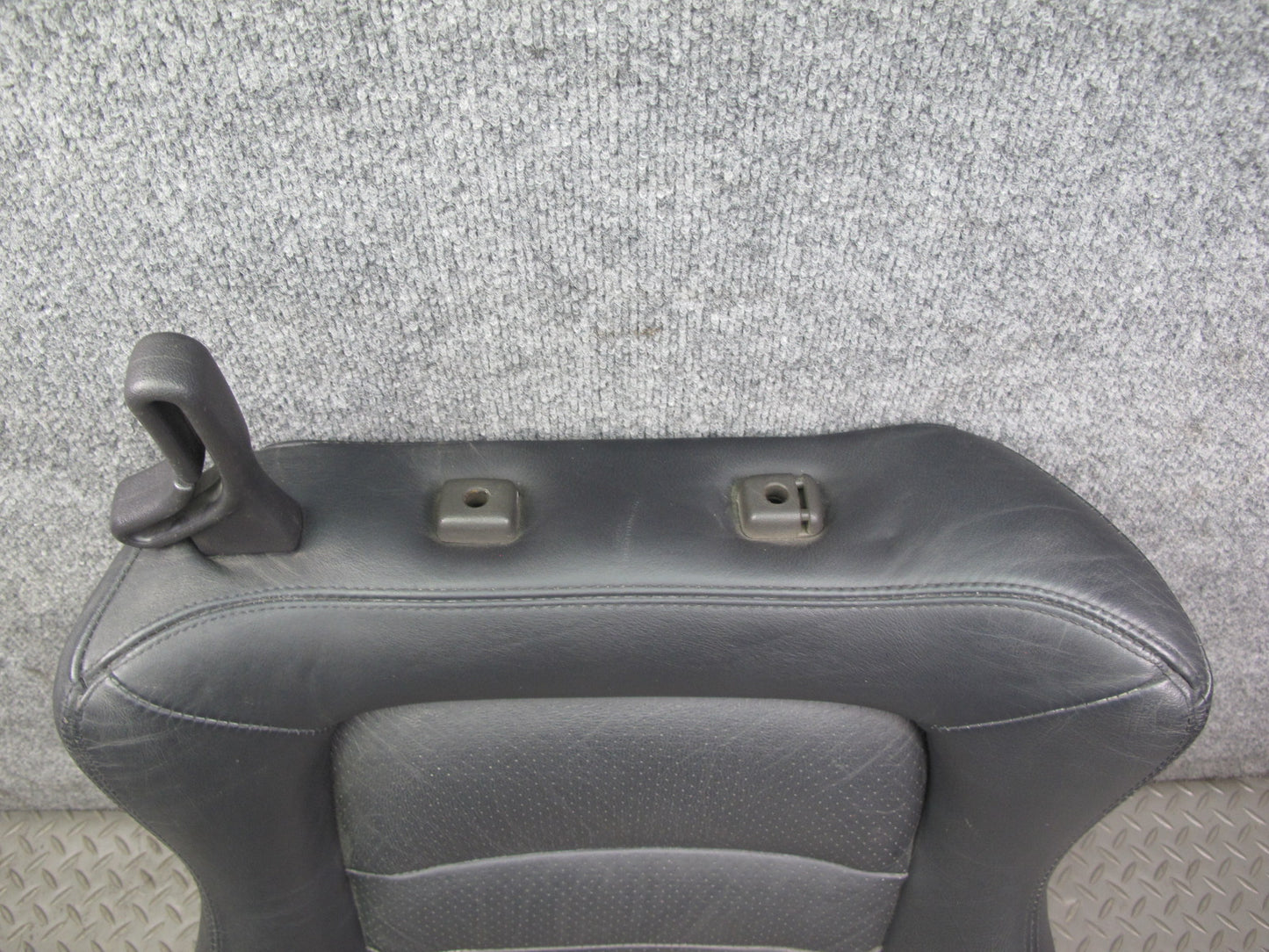 91-93 Mitsubishi 3000GT Front Right Seat Upper Backrest Leather Cushion OEM