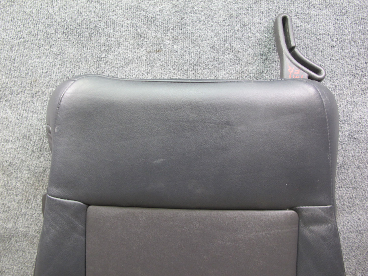 91-93 Mitsubishi 3000GT Front Right Seat Upper Backrest Leather Cushion OEM