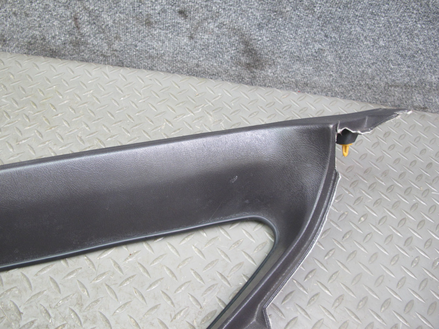 91-93 Mitsubishi 3000GT Set of 2 Rear Quarter Window Interior Trim Panel OEM