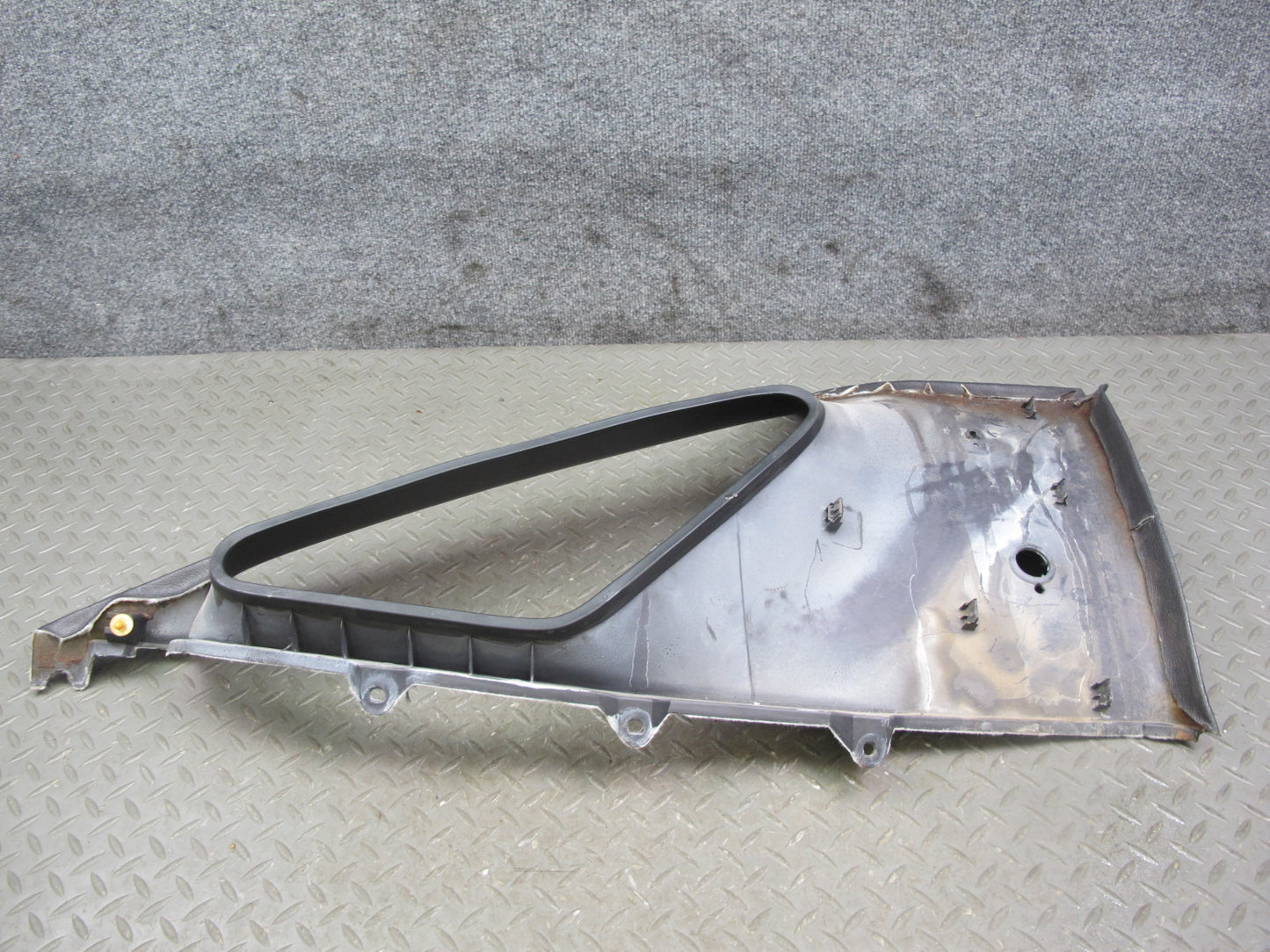 91-93 Mitsubishi 3000GT Set of 2 Rear Quarter Window Interior Trim Panel OEM