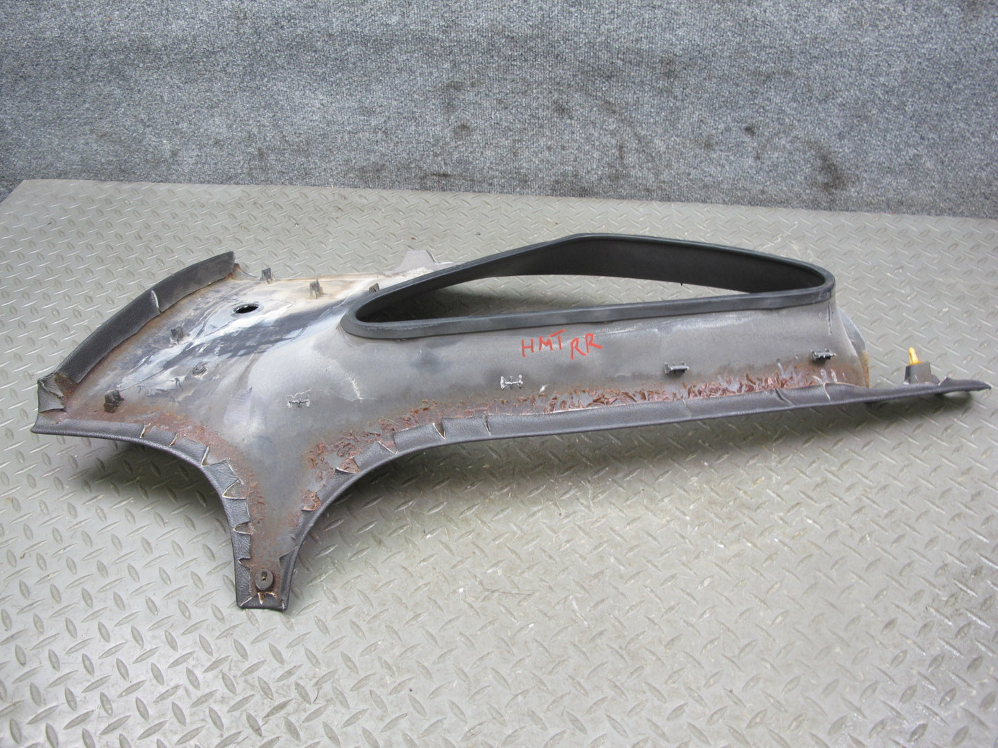 91-93 Mitsubishi 3000GT Set of 2 Rear Quarter Window Interior Trim Panel OEM