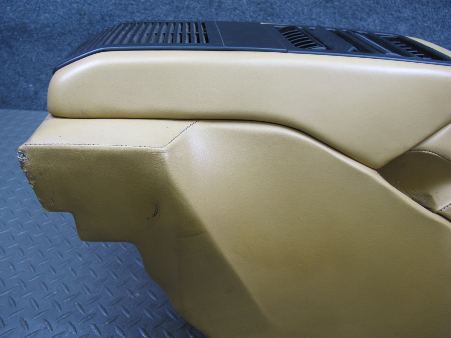 1984-1991 Porsche 928 Rear Center Console Armrest Trim Cover Panel