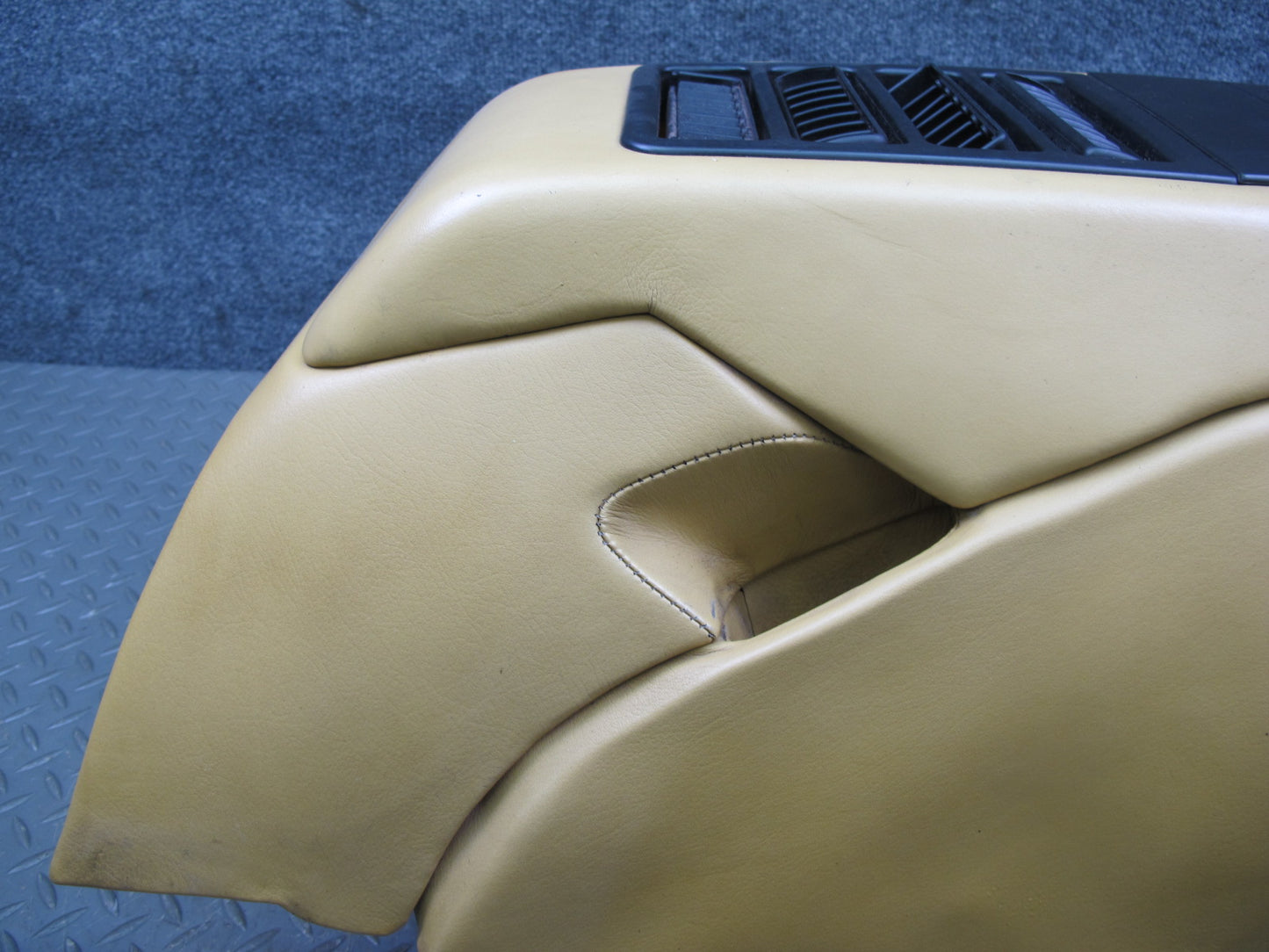 1984-1991 Porsche 928 Rear Center Console Armrest Trim Cover Panel