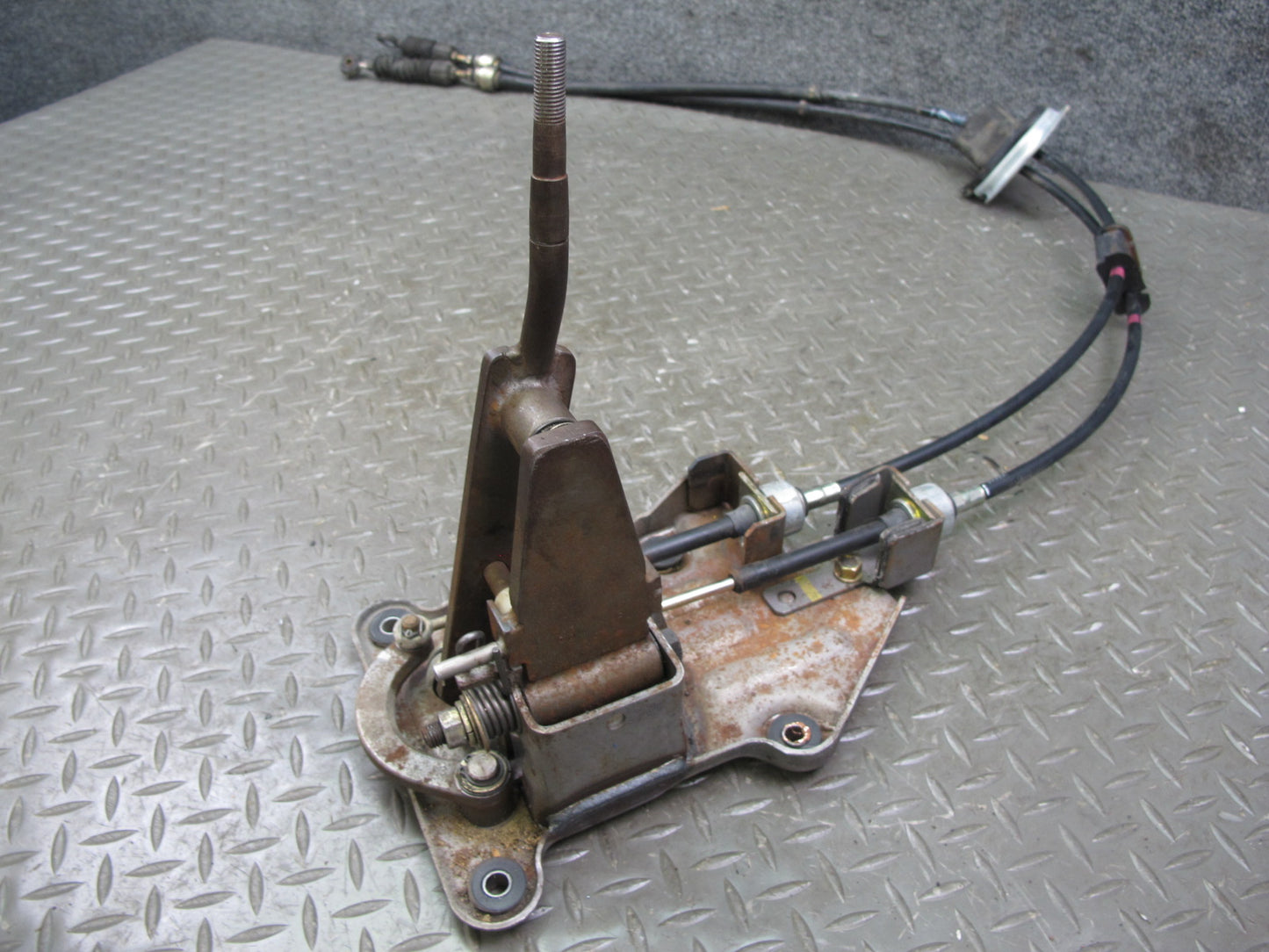 91-93 Mitsubishi 3000GT M/T Manual Transmission Shifter w Cables OEM