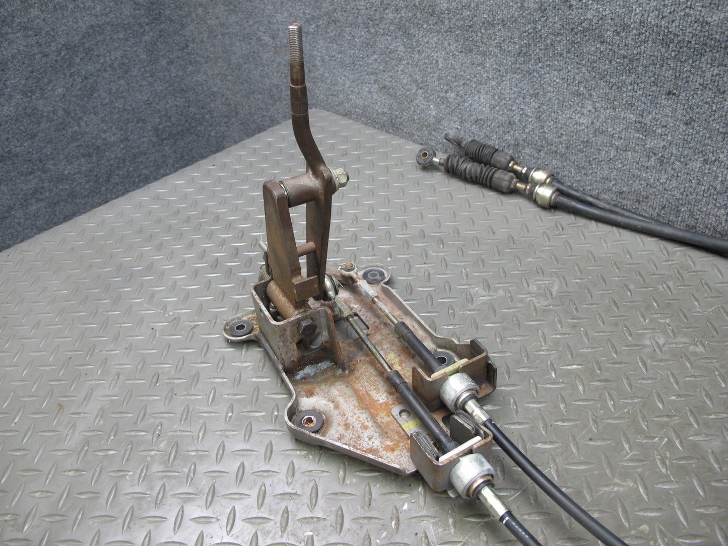 91-93 Mitsubishi 3000GT M/T Manual Transmission Shifter w Cables OEM