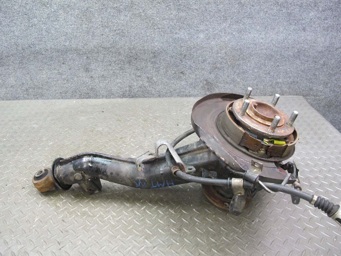 91-96 Mitsubishi 3000GT AWD Turbo Rear Right Knuckle Wheel Hub Trailing Arm