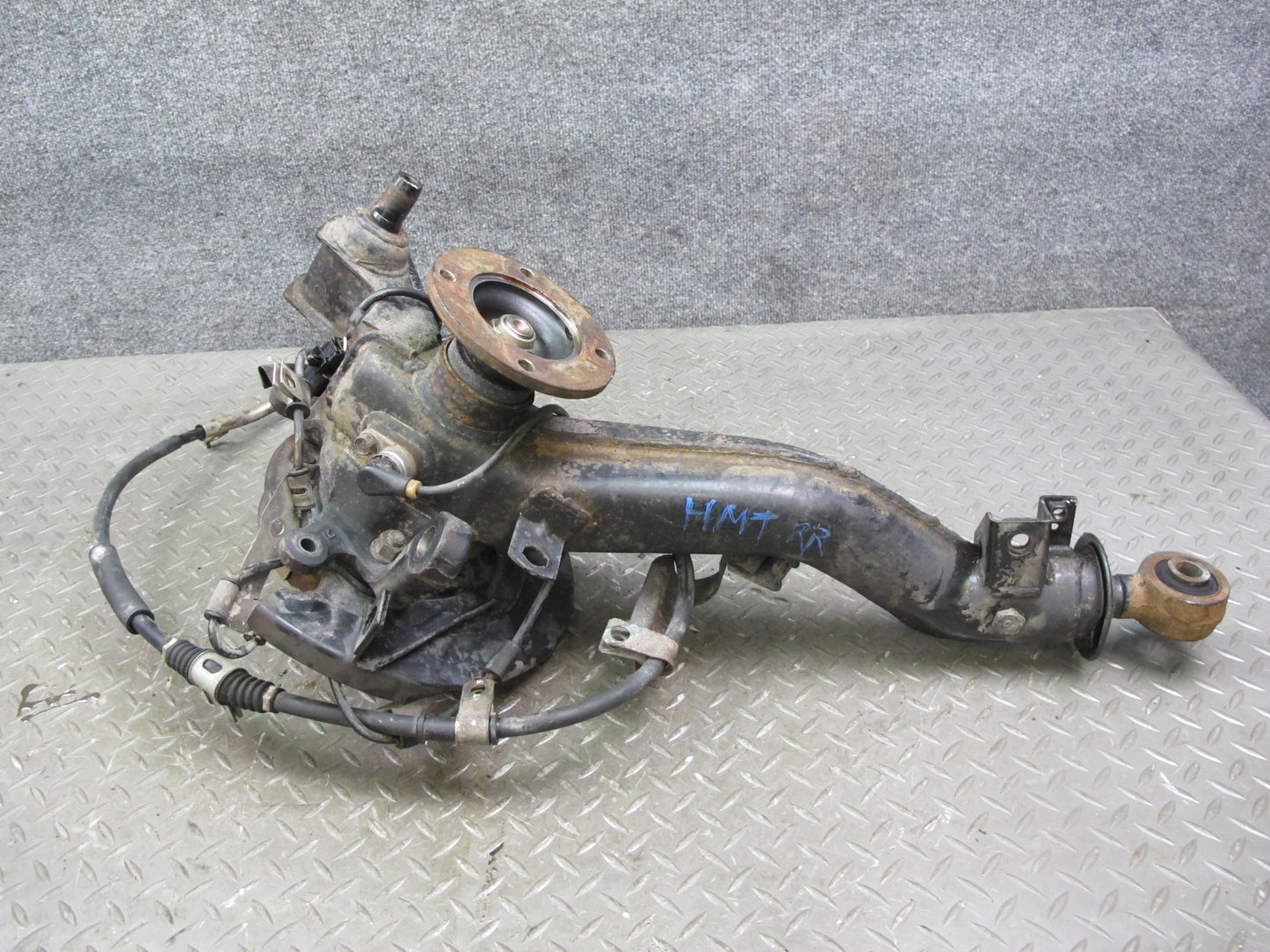 91-96 Mitsubishi 3000GT AWD Turbo Rear Right Knuckle Wheel Hub Trailing Arm