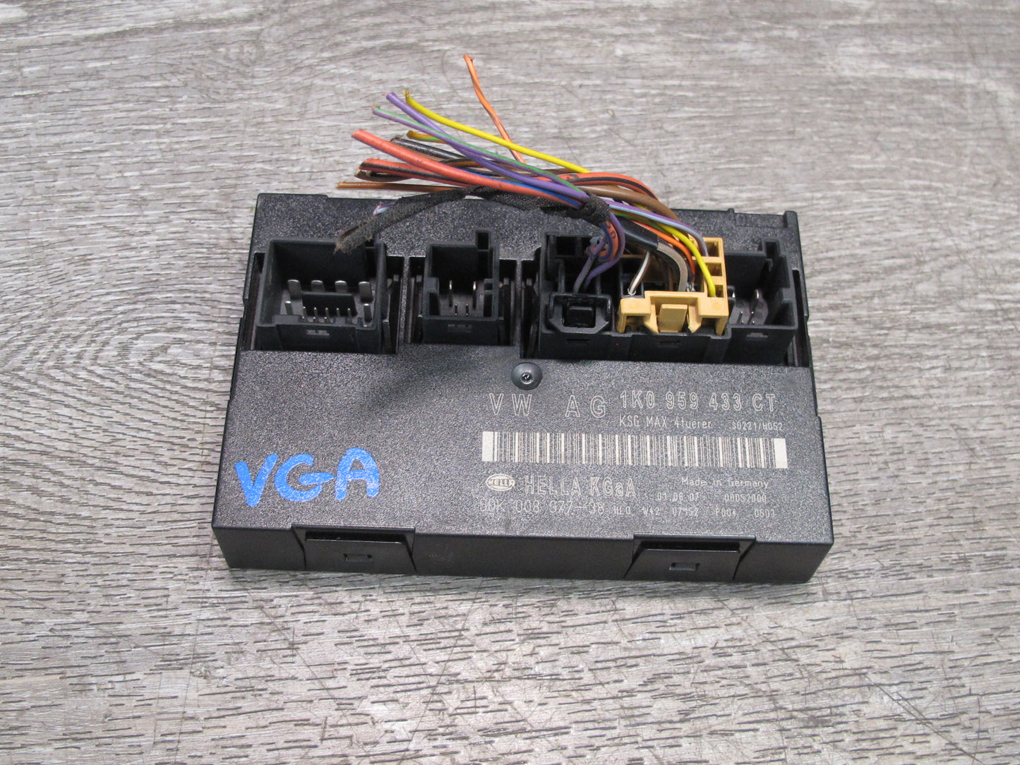 2008 VW R32 VR6 ECU ECM BCM Theft Speedometer Ignition Glove Door Lock KEY Set
