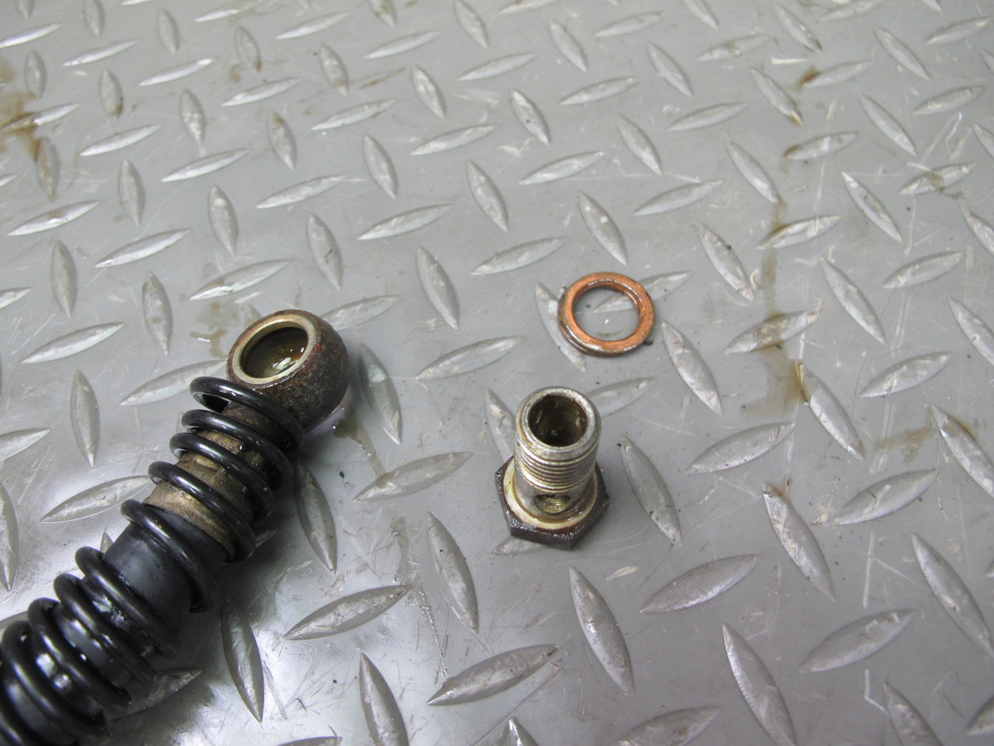 1987-1988 Porsche 928 S4 Power Steering Oil Cooler Hose Line Set