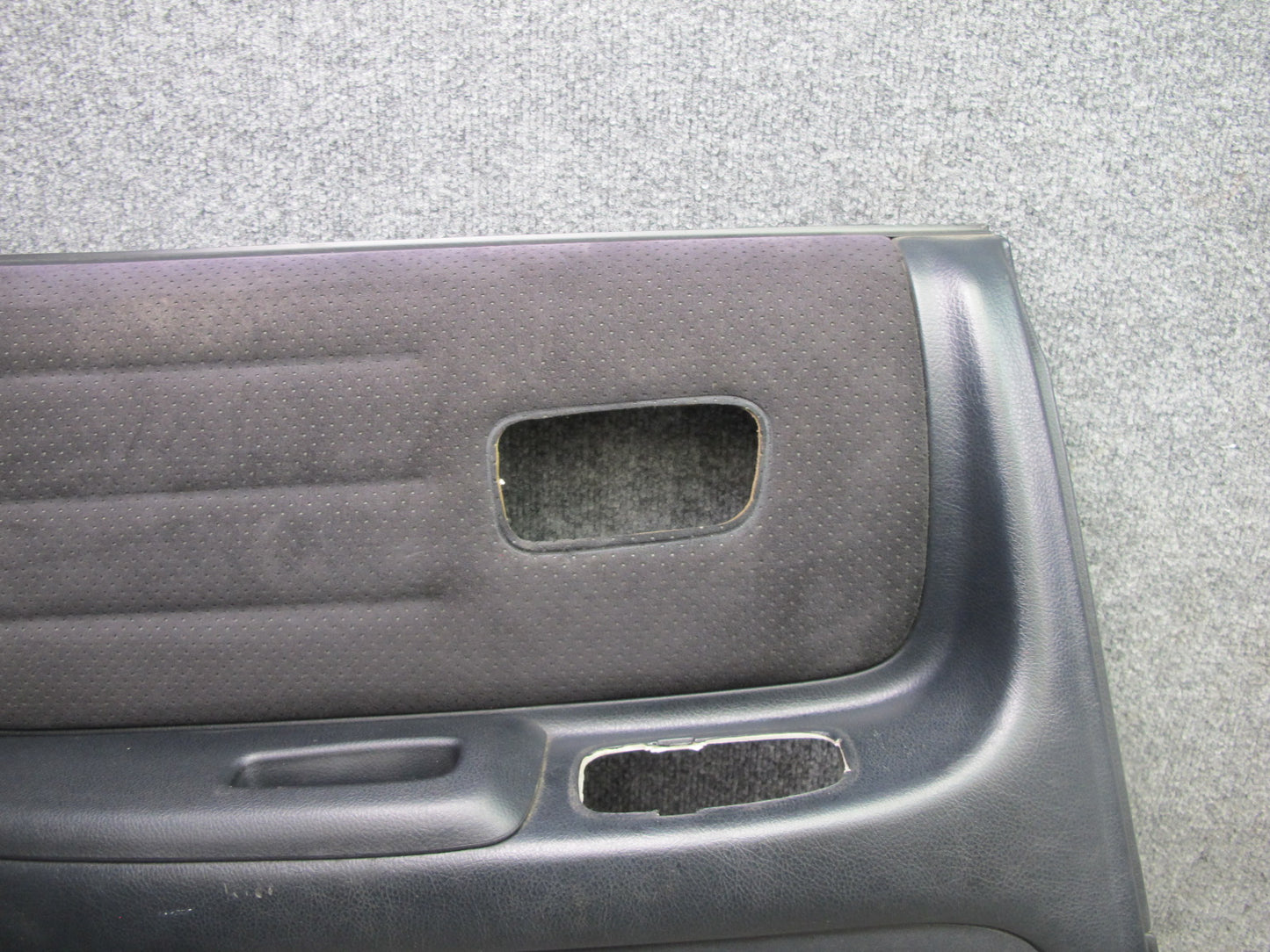 02-03 Lexus JCE10L IS300 Sedan Set of 2 Rear Door Interior Trim Panel Black OEM