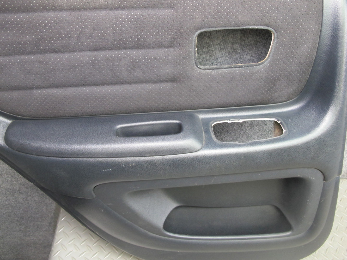 02-03 Lexus JCE10L IS300 Sedan Set of 2 Rear Door Interior Trim Panel Black OEM