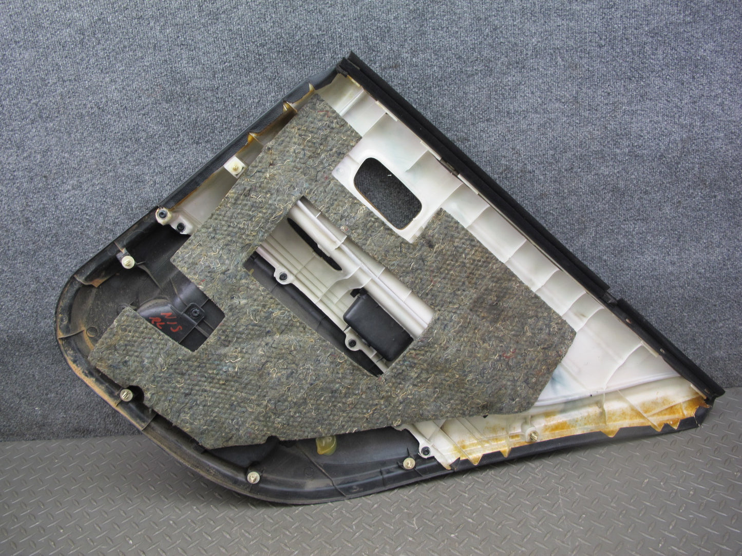 02-03 Lexus JCE10L IS300 Sedan Set of 2 Rear Door Interior Trim Panel Black OEM